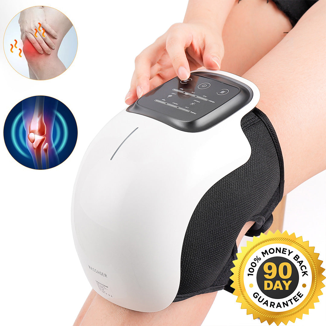 ThermoGen Pro masseur de genou: chauffant,vibrant et lumière infrarouge